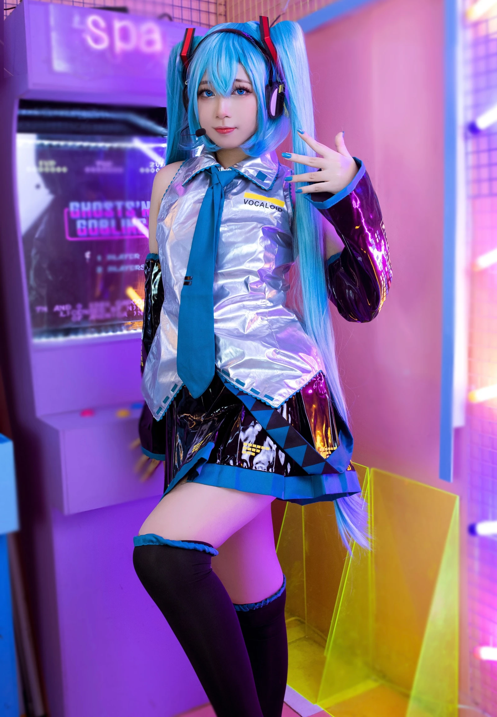 图片[4]-Azure Channn Hatsune Miku Bikini 30P-COS世界